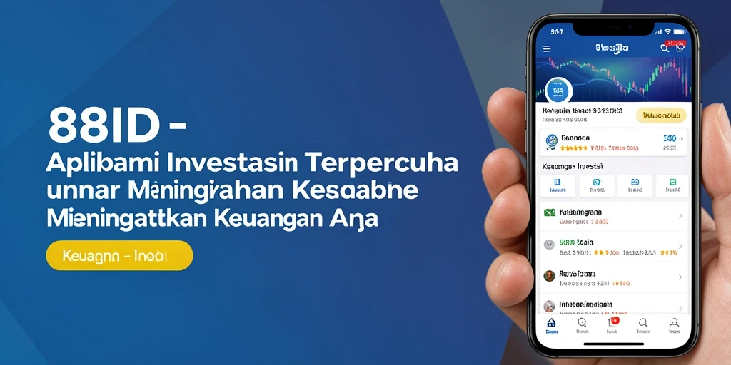 Antarmuka pengguna 88ID yang sederhana dan fungsional.