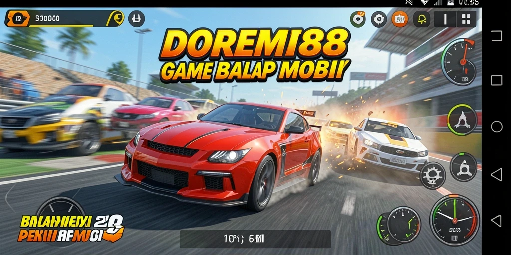 Screenshot dari antarmuka balap DOREMI88 yang menarik dan dinamis.