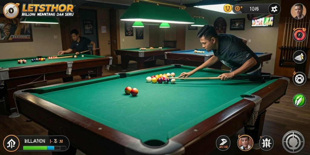 Tampilan antarmuka LETSTHOR yang menarik dan modern.