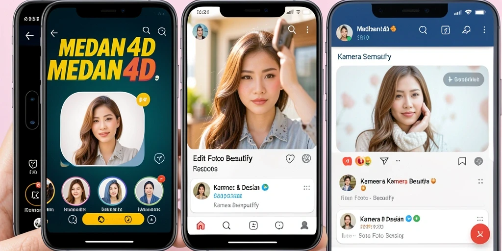 Tampilan antarmuka aplikasi MEDAN4D yang memukau dan fungsional.