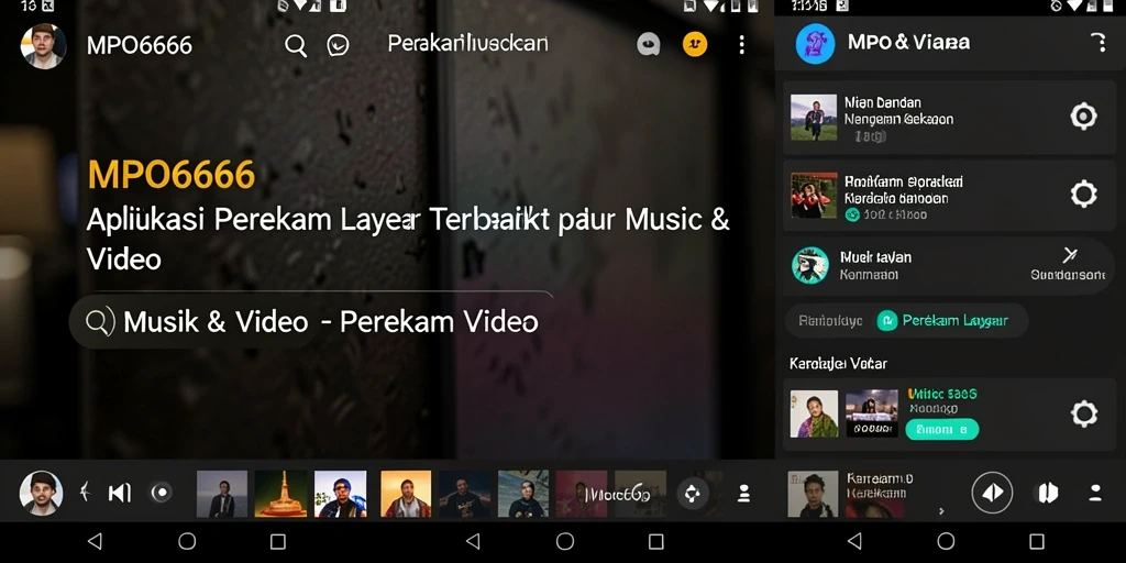 Tampilan antarmuka MPO666 yang sederhana dan fungsional.